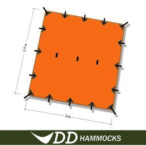 Tenda SuperLight Sunset Orange DD Hammocks