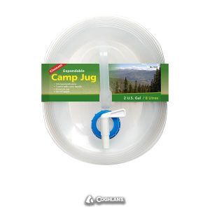 Bidon pliabil cu robinet pentru camping 8L Coghlans