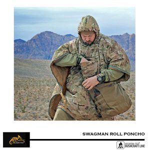 Swagman Roll Poncho - Helikon-Tex -sac de dormit de urgenta, quilt sau underblanket pentru hamac. Ideal bushcraft, supravietuire, camping cu hamacul.