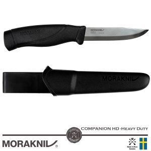 Cutit-Morakniv-Companion-Heavy-Duty black bushcraft, camping