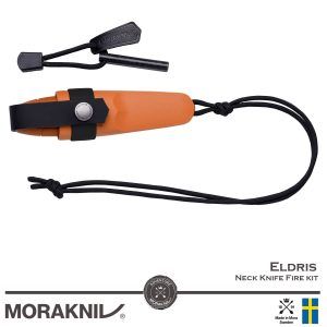 Morakniv Neck Knife Eldris cu amnar orange